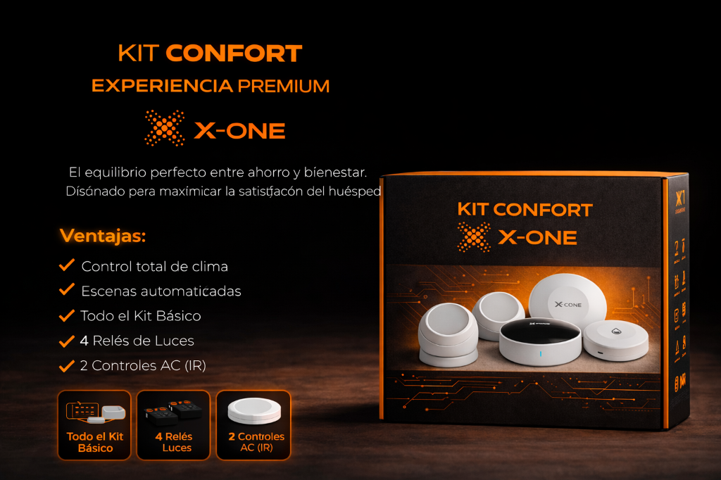 Kit Confort X1 para huéspedes exigentes